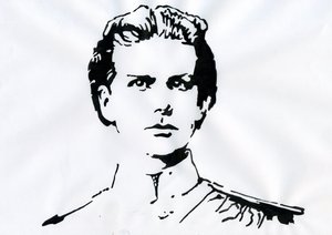Portrét Ludvíka II de Baviere (Ludwig Otto Friedrich Wilhelm von Wittelsbach od Alessandro Lonati