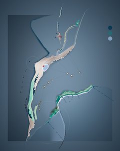 Ukrajina napadena Ruskem, 2022 (ilustrace) od Alessandro Lonati