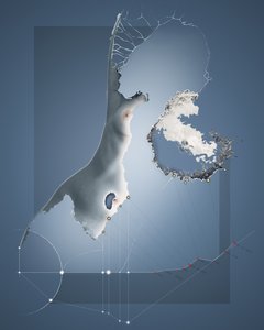 Ukrajina napadena Ruskem, 2022 (ilustrace) od Alessandro Lonati