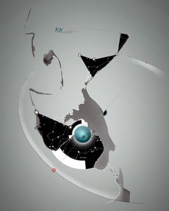 Ukrajina napadena Ruskem, 2022 (ilustrace) od Alessandro Lonati