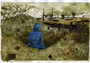 První světová válka: chlupáč v zákopu od Alessandro Lonati