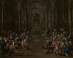 Synagoga, 172535. od Alessandro Magnasco