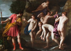 Diana a Actaeon od Alessandro Turchi