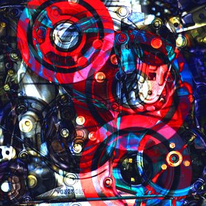 Mechanismus, 2019, (koláž) od Alex Caminker
