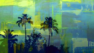 Hudební fragment, 2019, (kombinovaná média) od Alex Caminker