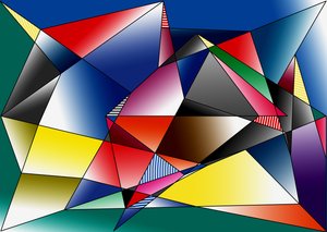Kameny, 2019, (gradient) od Alex Caminker