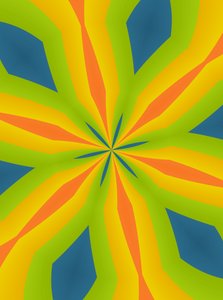 Bez názvu, 2019, (gradient) od Alex Caminker