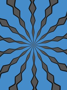arabeska #29,2019, (smíšená média) od Alex Caminker