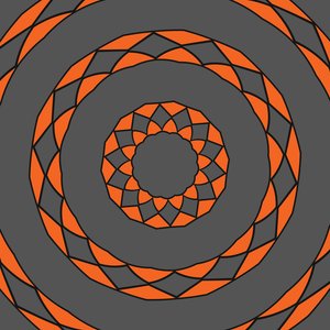 arabeska #32,2019,(smíšená média) od Alex Caminker