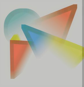 brzy ráno, 2016, (digitální, gradient)