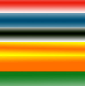 krajina, 2017, (gradient) od Alex Caminker