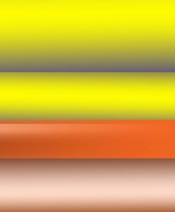 poznámka re, 2018, (gradient) od Alex Caminker