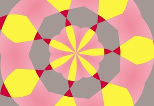 ornament #32,2019,(kombinovaná technika) od Alex Caminker