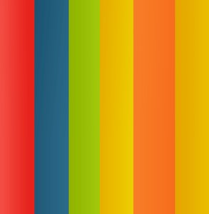 duhové pole, 2019, (gradient) od Alex Caminker