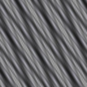 struny, noty, zvuky, 2019, (gradient) od Alex Caminker