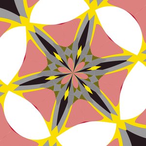symetrie #39,2019,(kombinovaná média) od Alex Caminker