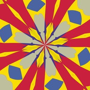 symetrie #45,2019,(kombinovaná média) od Alex Caminker