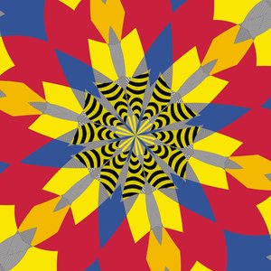 symetrie #6, 2019, (kombinovaná média) od Alex Caminker