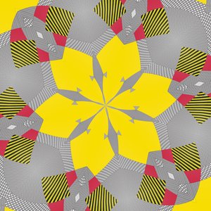 symetrie #9,2019,(kombinovaná média) od Alex Caminker
