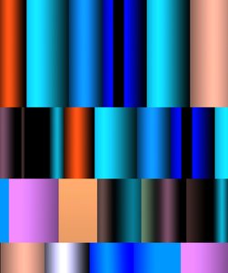 trubkový mechanismus, 2017, (gradient) od Alex Caminker