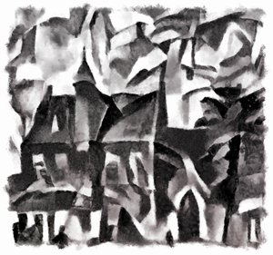 zobrazit (černá) #3,2016, od Alex Caminker