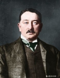 Cecil Rhodes, 1853-1902, jihoafrický podnikatel a státník anglického původu, 1894-1907