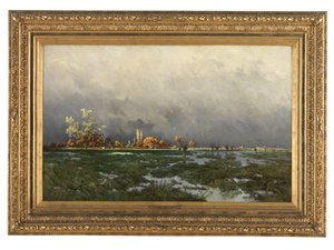 Sunshine after the Storm (olej na plátně)