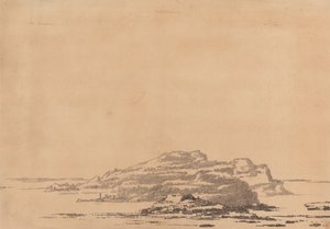 Fantastická krajina od Alexander Cozens