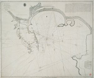 Mapa přístavu Point de Galle. V lednu a březnu roku 1800 vyměřil kapitán David Inverarity. Jemuž tuto desku věnoval jeho nejpovolanější A. Dalrymple.