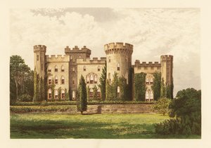 Hrad Cholmondeley, Cheshire, Anglie.