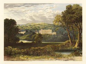 Denton Hall, Yorkshire, Anglie. od Alexander Francis (after) Lydon