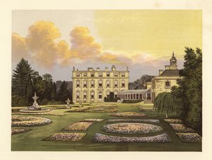 Ditchley House and Gardens, Oxfordshire, Anglie.