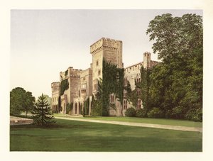 Downton Hall, Shropshire, Anglie. od Alexander Francis (after) Lydon