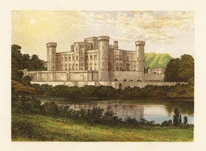 Hrad Eastnor, Herefordshire, Anglie. od Alexander Francis (after) Lydon