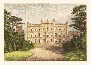 Elvaston Castle, Derbyshire, Anglie. od Alexander Francis (after) Lydon