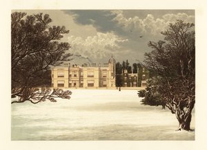 Eshton Hall, Yorkshire, Anglie. od Alexander Francis (after) Lydon