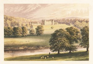 Floors Castle, Roxburghshire, Skotsko. od Alexander Francis (after) Lydon
