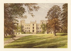 Hrad Mulgrave, Yorkshire, Anglie. od Alexander Francis (after) Lydon