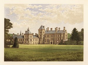 Walton Hall, Warwickshire, Anglie. od Alexander Francis (after) Lydon