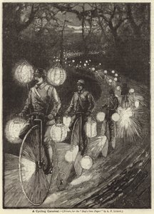 Cyklistický karneval od Alexander Francis Lydon