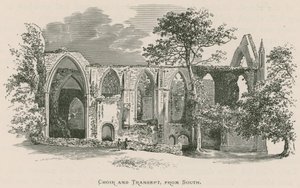 Bolton Priory, chór a transept, od jihu od Alexander Francis Lydon