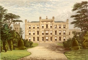 Hrad Elvaston od Alexander Francis Lydon