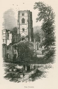 Fountains Abbey, The Tower od Alexander Francis Lydon