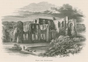 Furness Abbey, z jihovýchodu od Alexander Francis Lydon