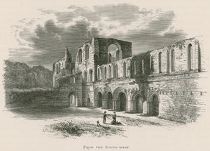 Furness Abbey, od jihozápadu od Alexander Francis Lydon