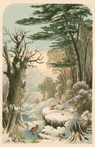 Ilustrace k Longfellowovu lesu v zimě od Alexander Francis Lydon