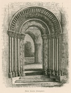 Jedburgh Abbey, New South Doorway od Alexander Francis Lydon