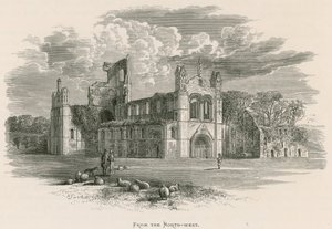 Kirkstall Abbey, od severozápadu od Alexander Francis Lydon