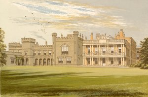 Knowsley Hall od Alexander Francis Lydon