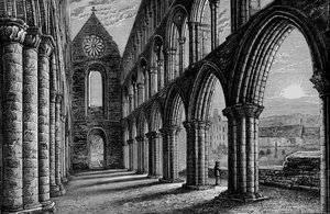Nave Looking West, Jedburgh Abbey, c1880, 1897 od Alexander Francis Lydon